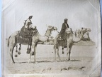 signed:Zangaki. No. 61 ... - man and woman riding on a camel
