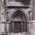 Nürnberg - Church of S.Sebald. door of tower