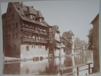 Nürnberg - old houses on the Pegnitz