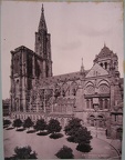 A.853. Strassburg, Münster Seitenansicht